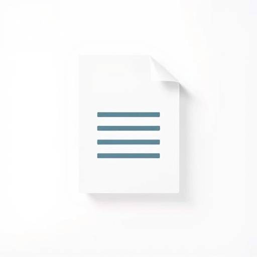 Voorwaarden document pictogram